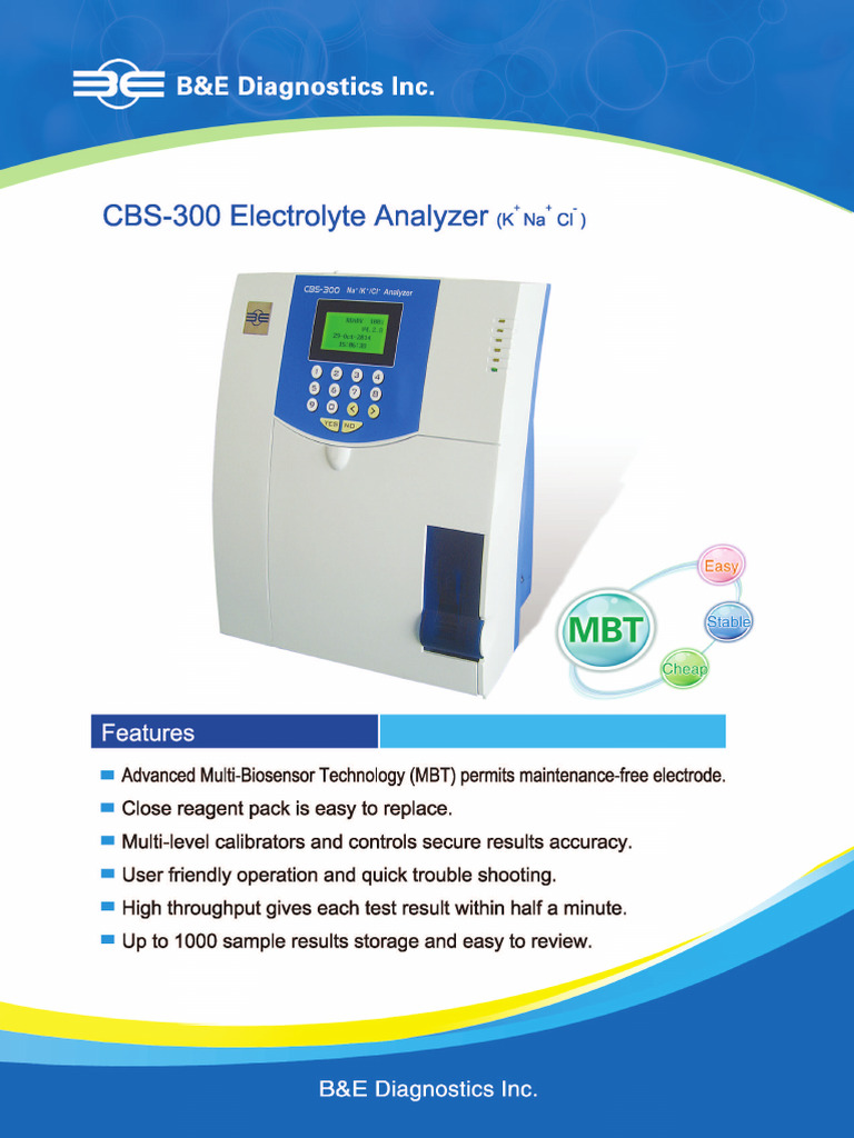 CBS-300 Brochure | PDF