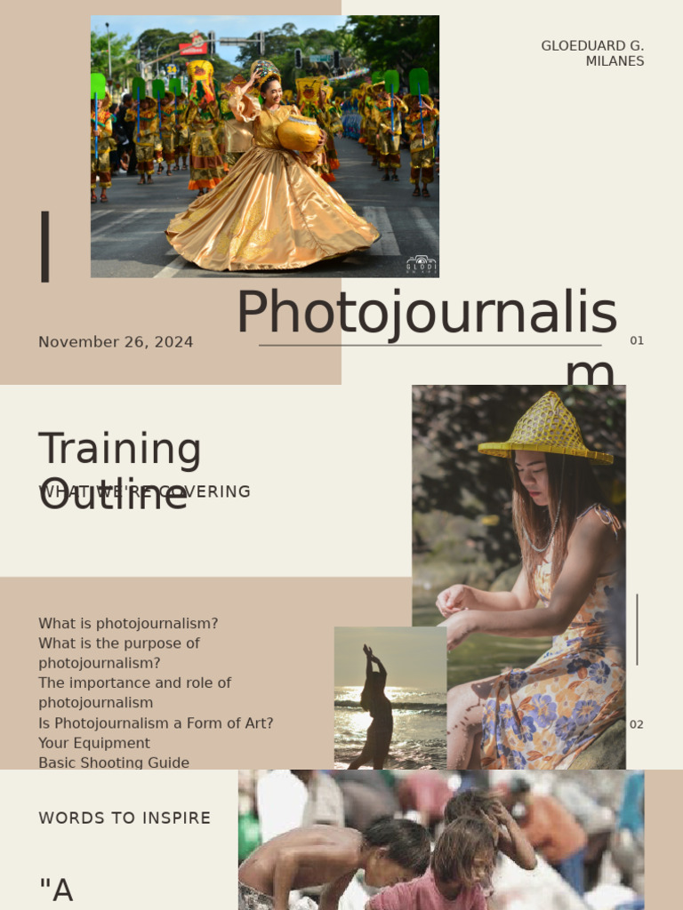 Photojournalism Training Essentials | PDF | Exposure (Photography ...