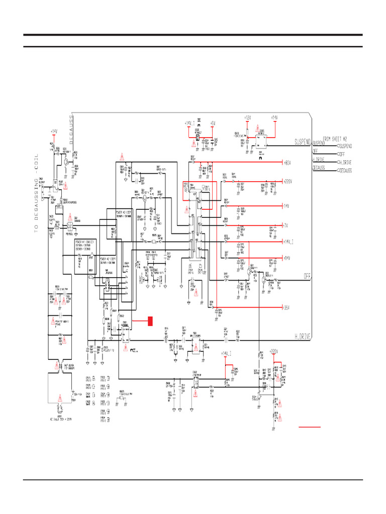 Power Part Schematic Diagrams | PDF