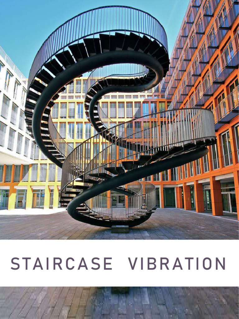 Staircase Vibration Analysis Guide | PDF | Stairs | Frequency