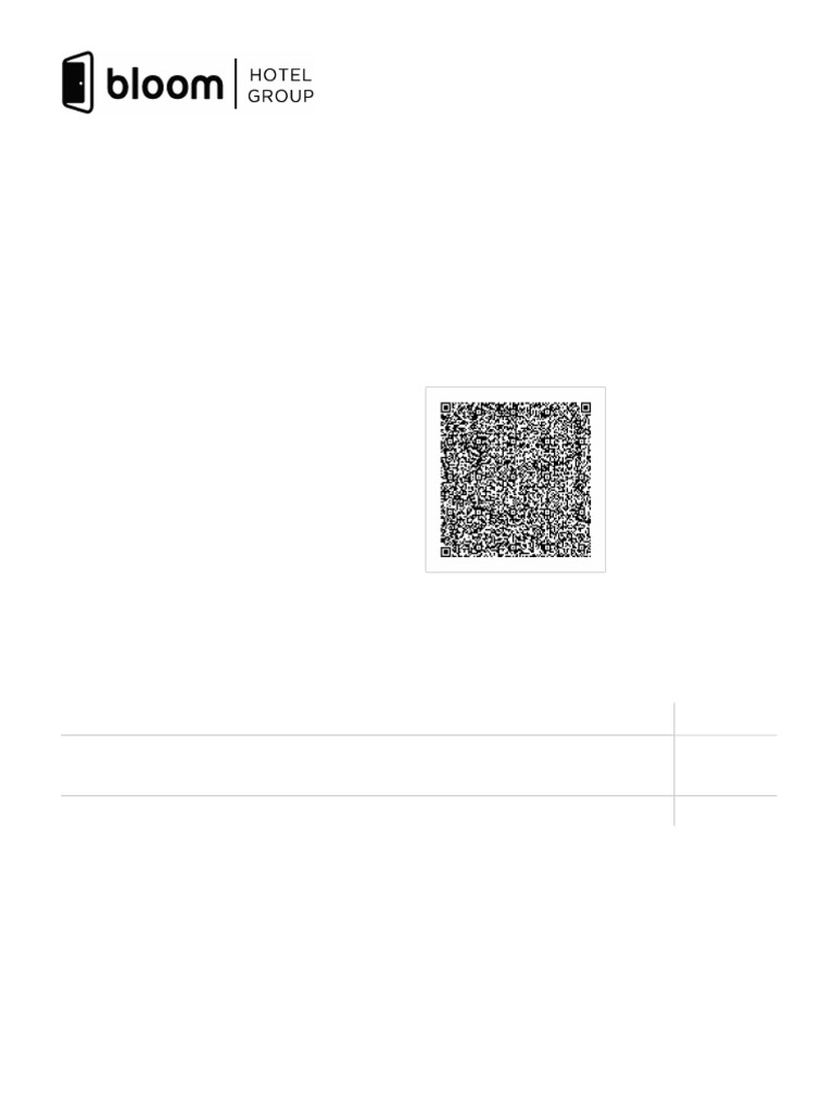 Tax Invoice for Bloom Hotel Stay | PDF | Sales | Payments