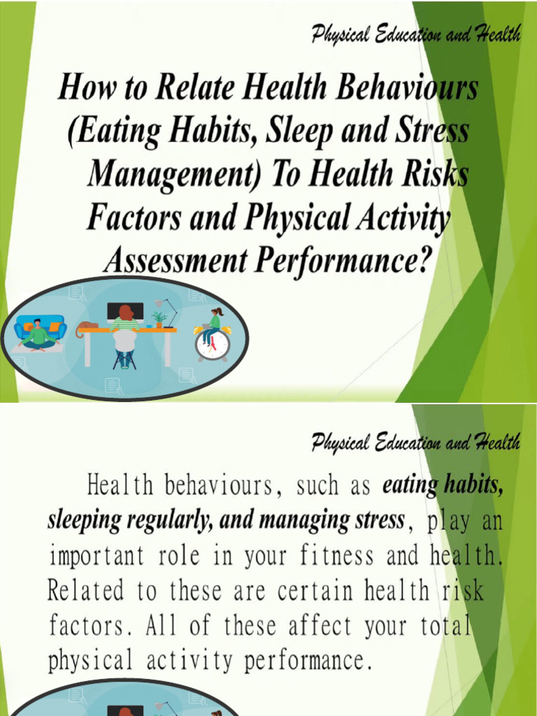 Health Behaviors | PDF