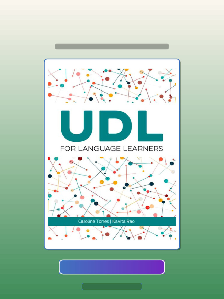 UDL For Language Learners by Caroline TorresKavita Rao Ebook and ...