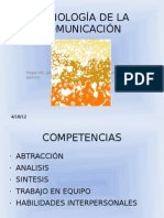 SOCIOLOGÍA DE LA COMUNICACIÓN