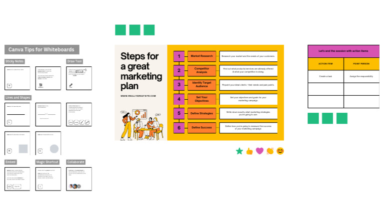 Canva Whiteboard Infographic Tips | PDF