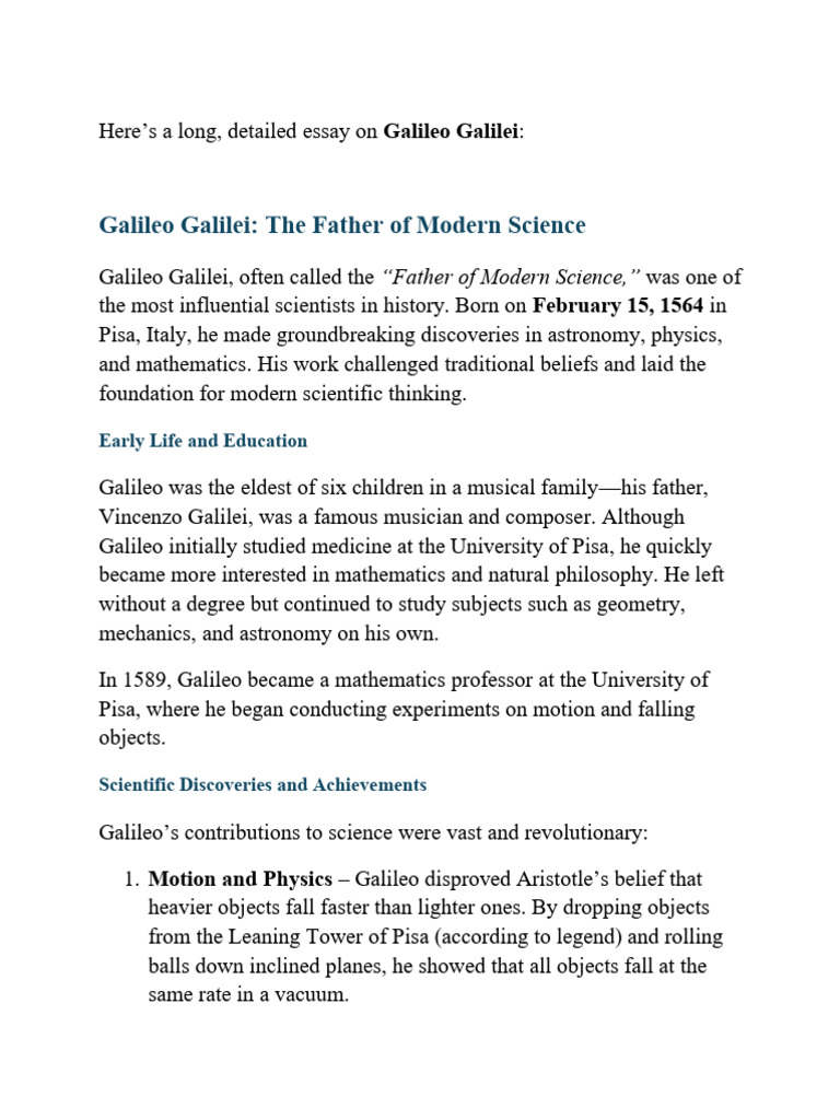 Document 9 3 Pdf Galileo Galilei Heliocentrism
