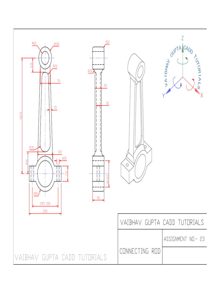 CAD ACADEMY Assignment- 23 Solution Pdf_12195217_2024_01!21!11_20 | PDF
