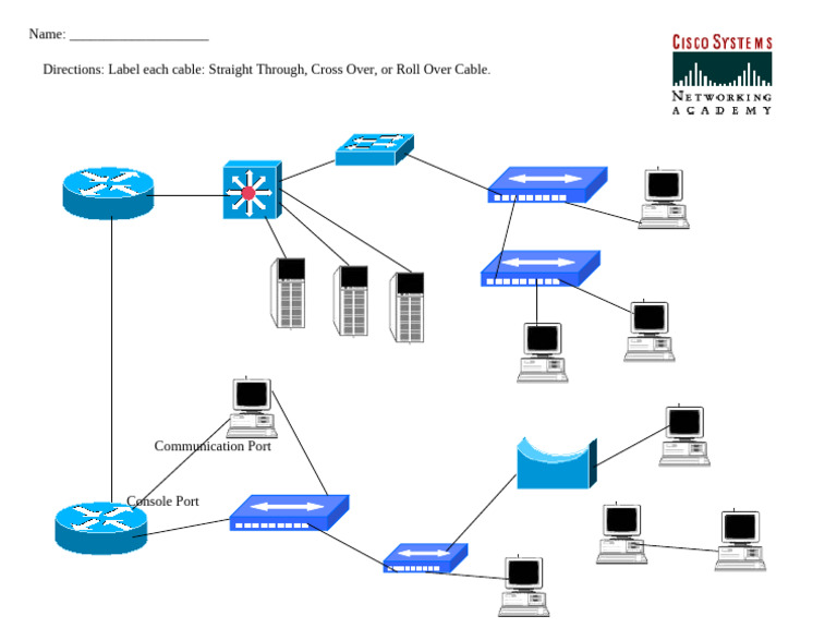 Label Cable Worksheet | PDF