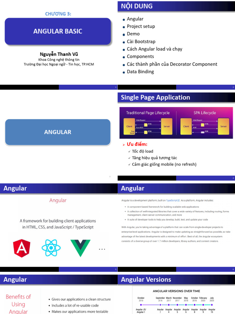 Chuong 3 - Angular Basic | PDF