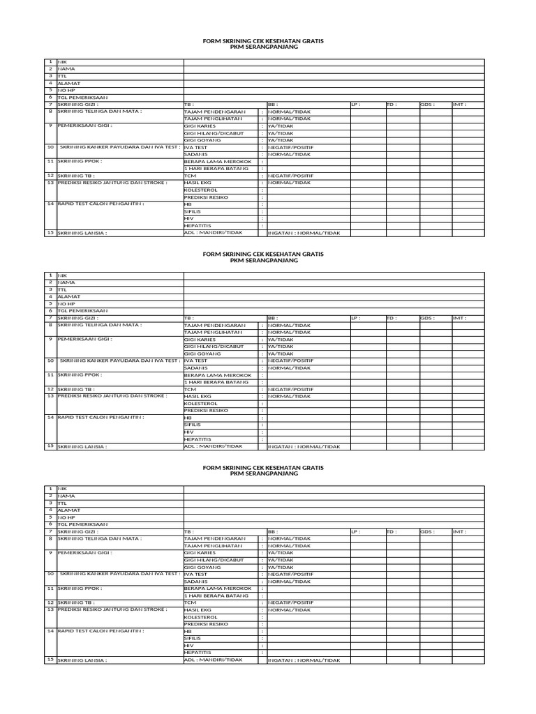 Form CKG | PDF