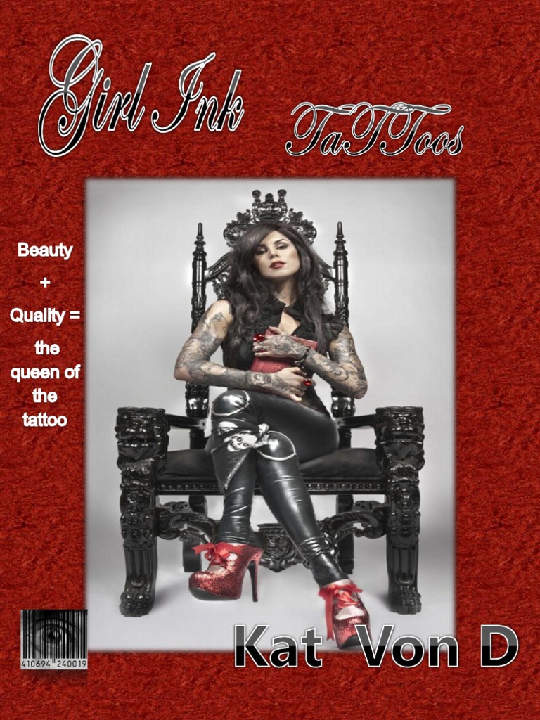 Kat Von D The Tattoo Chronicles タトゥー　洋書 Amazon | The Tattoo Chronicles | Von D, Kat | Book Design