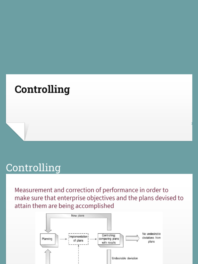 Controlling | PDF