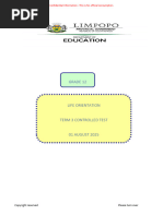 Memorandum - LO - 2026 FINAL | PDF | Communication | Sports
