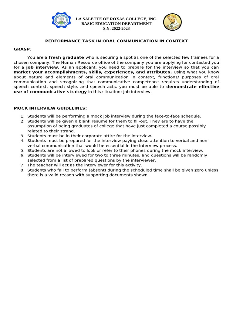 PETA Interview Preparation Guide | PDF | Job Interview | Communication