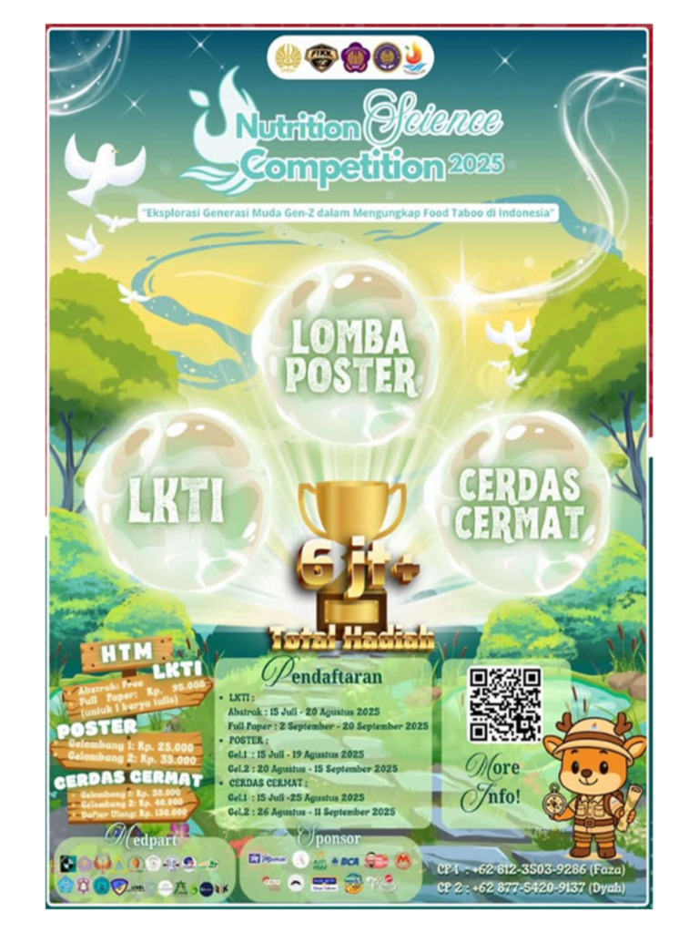 Nutrition Science Competition 2025 | PDF
