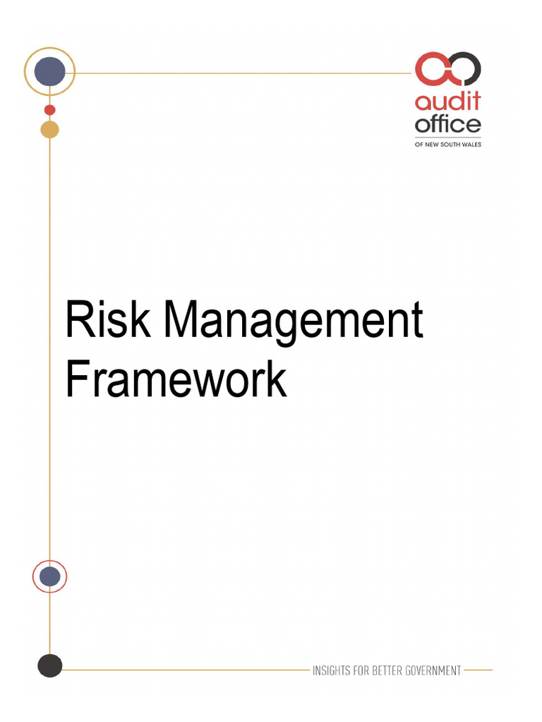 Audit Office Risk Management Framework | PDF | Risk | Risk Management