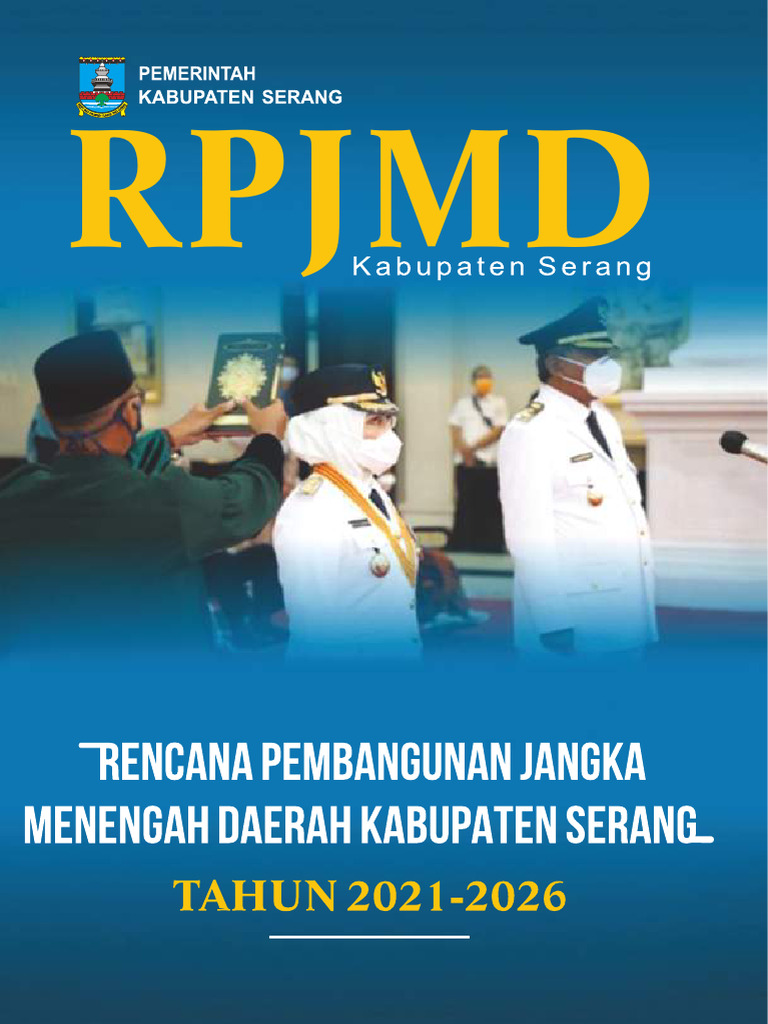 RPJMD Kabupaten Serang 2021-2026 | PDF
