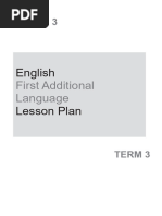 Lesson Plans EFAL Grade 3 Term 2 | PDF | Phonics | English Language