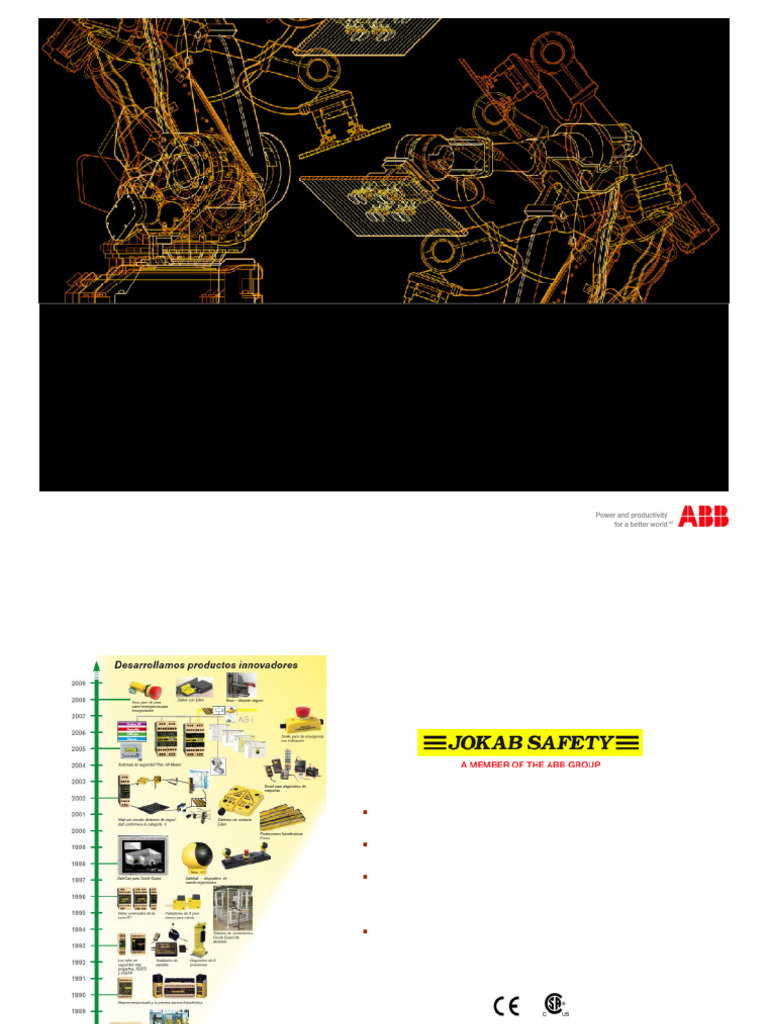 Presentación Producto ABB Jokab | PDF | Relé | Ingenieria Eléctrica