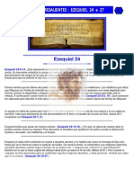 Puntos Sobresalientes de Biblia - Ezequiel 24 A 27