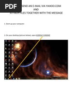 How To Send An E-Mail and Attach Files With The Message