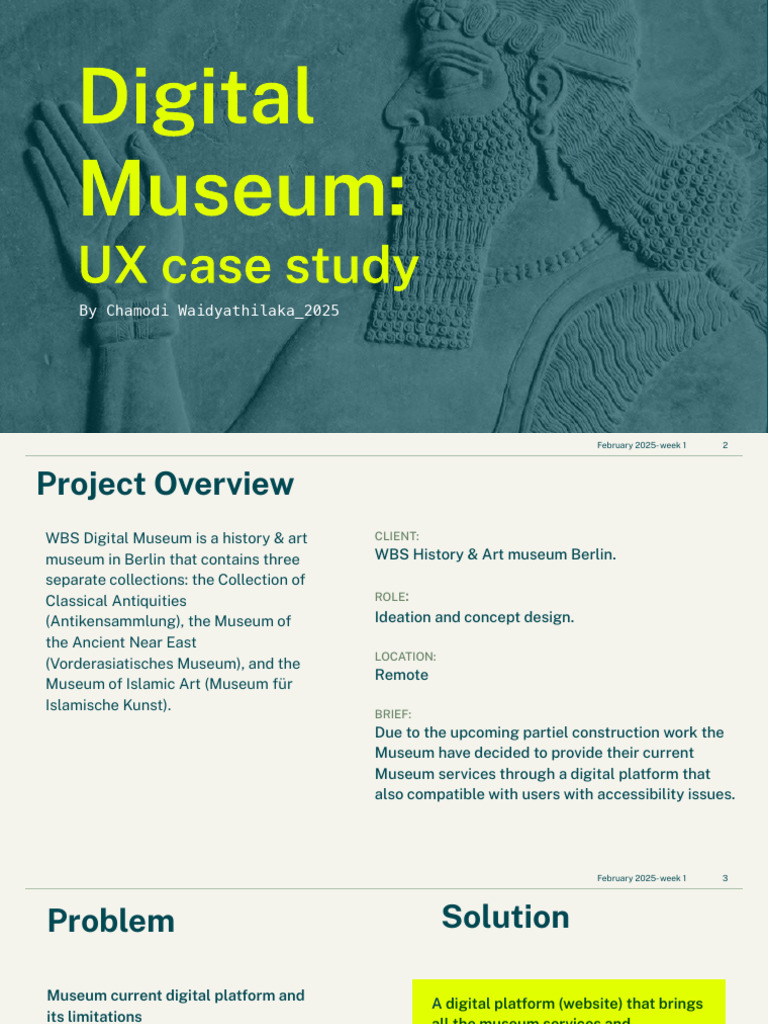 Digital Museum Platform for Accessibility | PDF | Information ...
