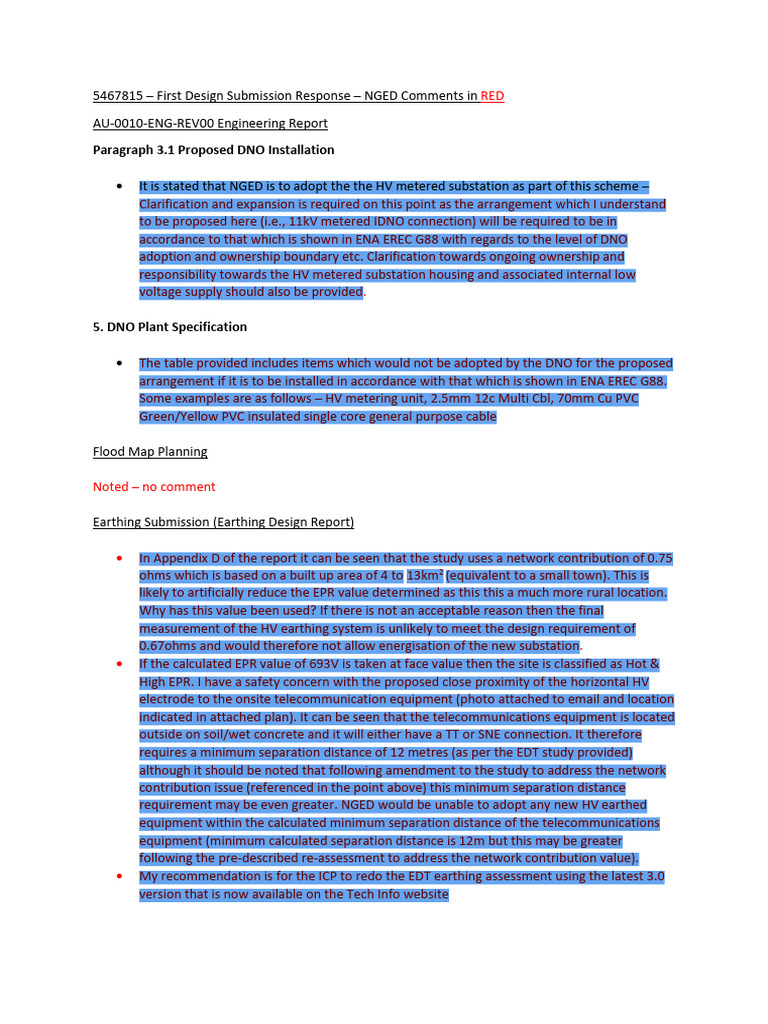 5467815 - Design Submission Response-1 | PDF | Electrical Equipment ...