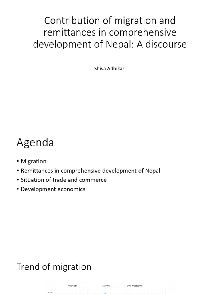 Migration and Remittances in Nepal's Development | PDF | Human ...