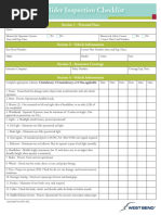 Motorcycle Inspection Checklist Form | PDF | Motorcycle | Vehicles
