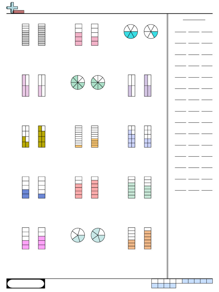 Comparing Fractions Answer Key | PDF | Chess | Chess Openings