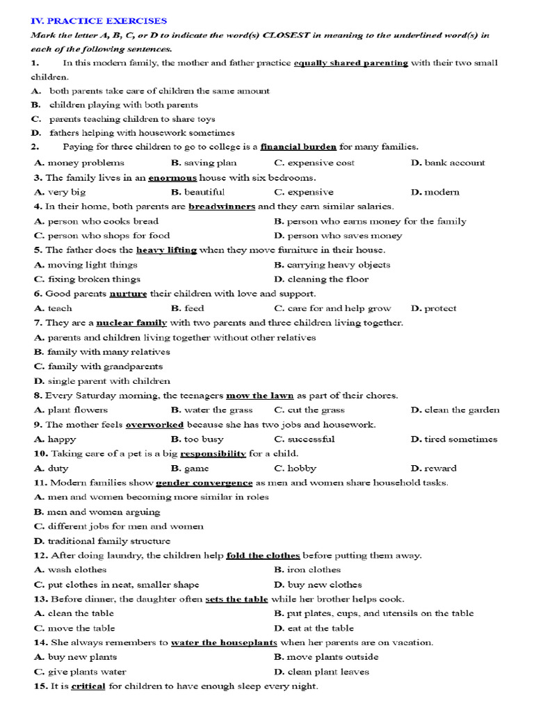 10 Unit 1 Vo | PDF