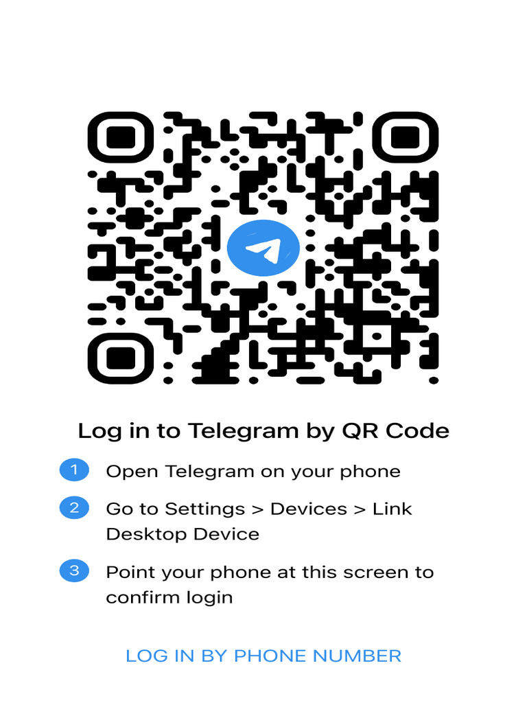 Log in To Telegram by QR Code | PDF