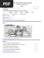 Unit 1 Progress Test B Solutions | PDF | Language Arts & Discipline