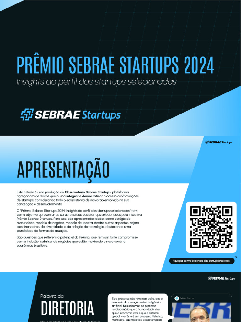 Insights Dos Perfis Das Startups - Premio Sebrae Startups 2024 | PDF ...