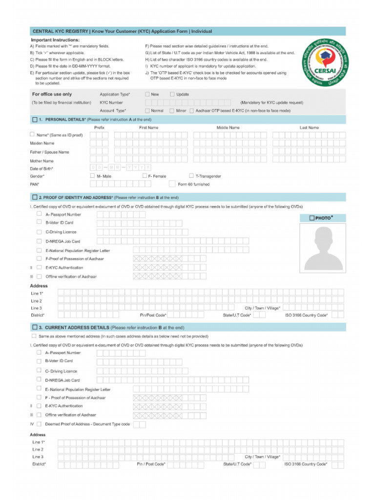GMC Kyc Form 1744366033 | PDF