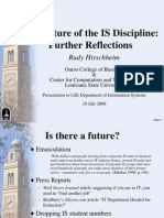The Future of the is Discipline by Hirschheim