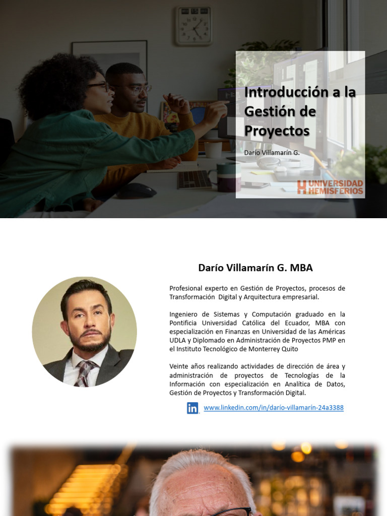 Introducción a la Gestión de Proyectos | PDF | Gestión de proyectos ...