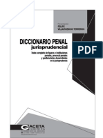 Diccionario Jurisprudencia Penal