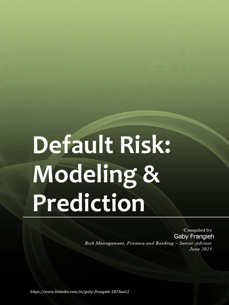 Advancing Financial Resilience in Default Risk | PDF