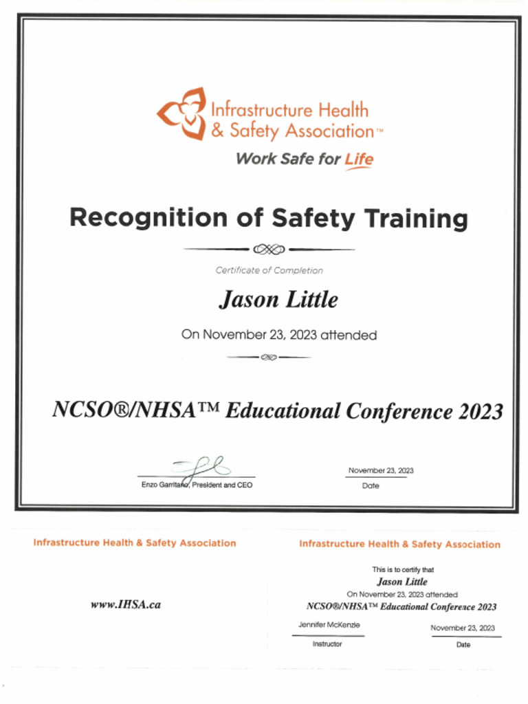 NCSO-NHSA Educational Conference 2023 | PDF