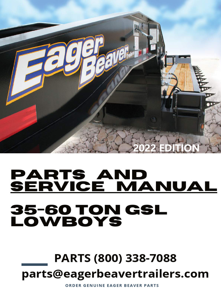 Eager Beaver Trailer Parts Manual | PDF | Trailer (Vehicle) | Rear ...