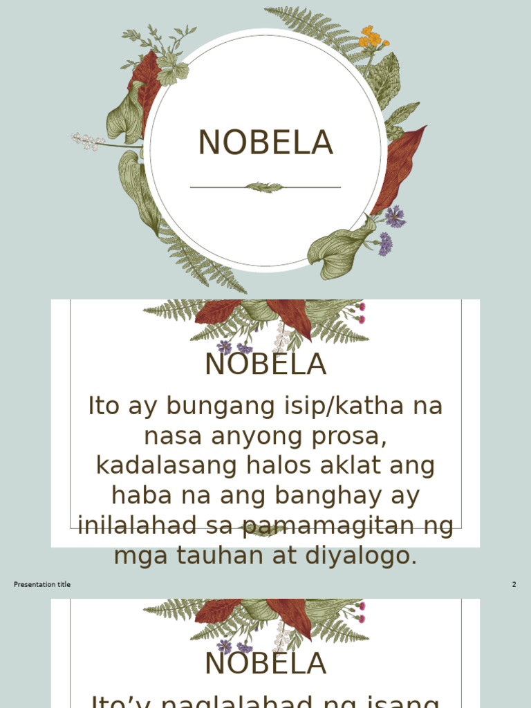 NOBELA | PDF