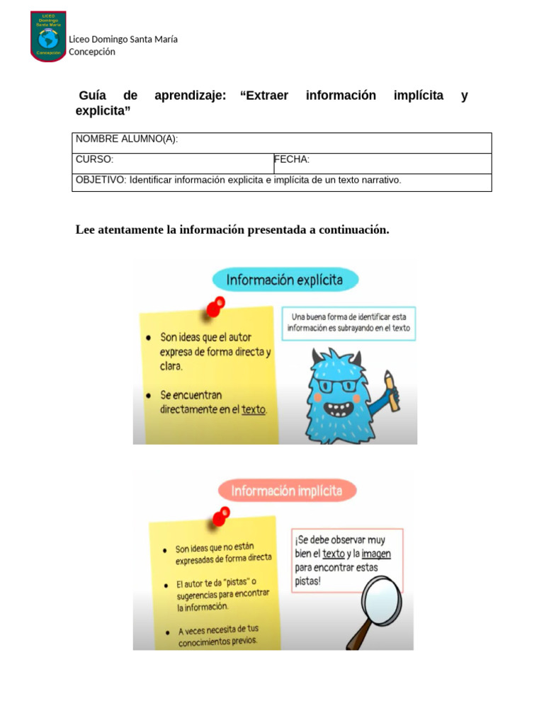 Guía para Extraer Información en Textos | PDF