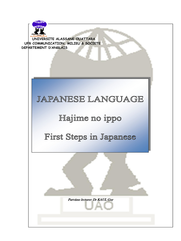 Japanese Language Study I New 2022-2023 | PDF | Japanese Language | Kanji