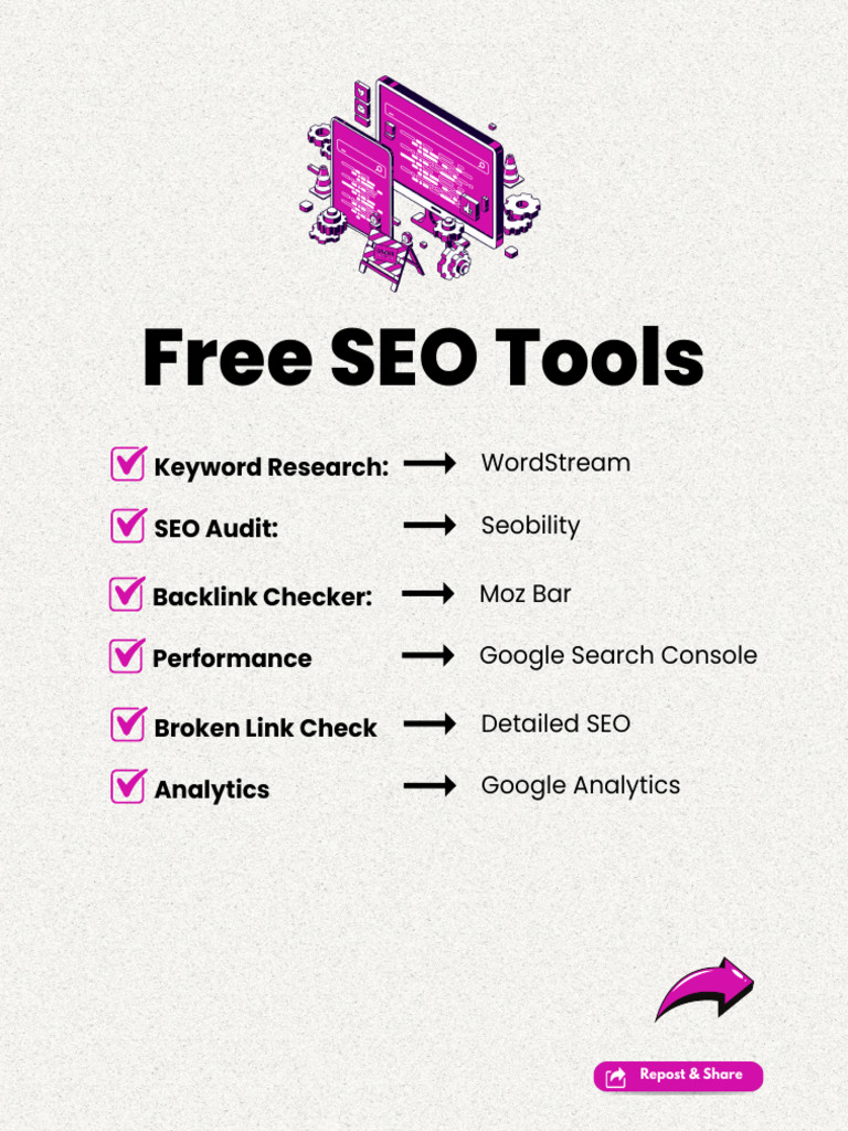 Free SEO Tools and Audits Guide | PDF