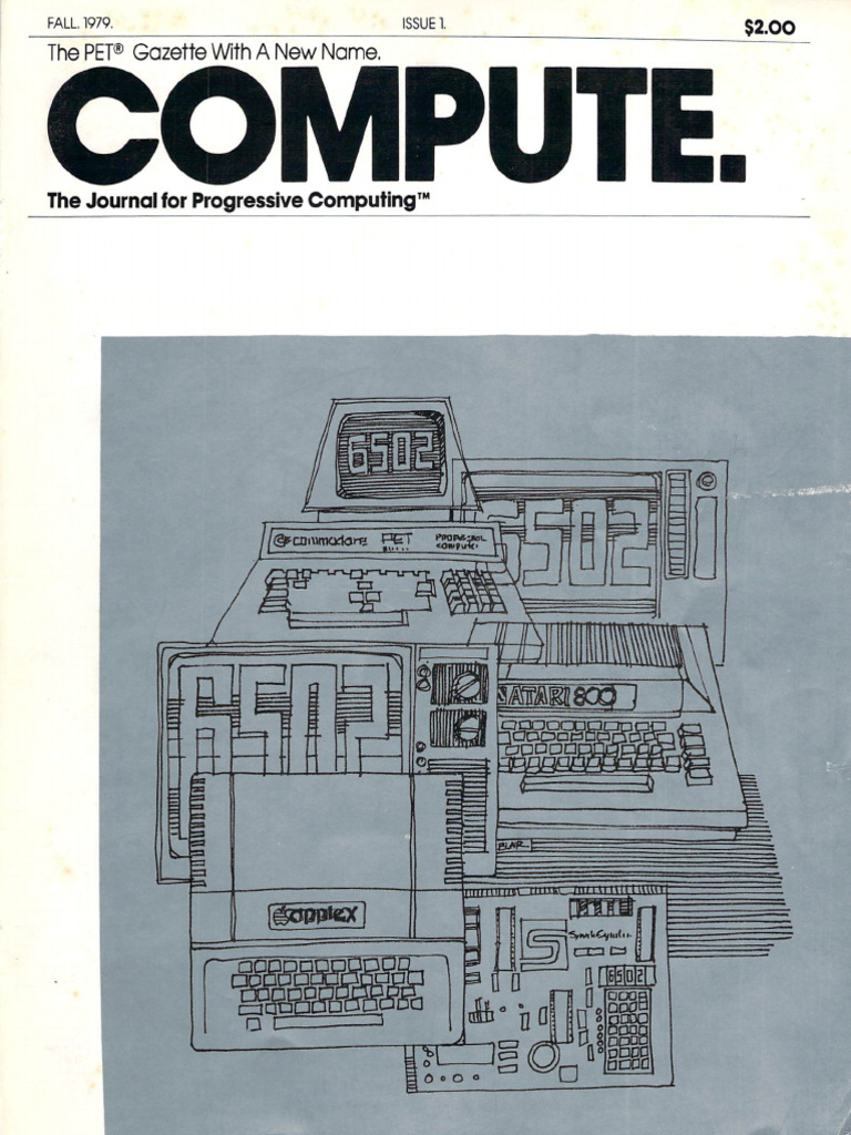 Compute Magazine Fall 1979 Issue 1 | PDF | Microcomputers | Floppy