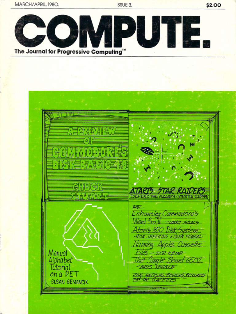 PET Programming Breakthroughs in 1980 | PDF | Computer Programming | Mail
