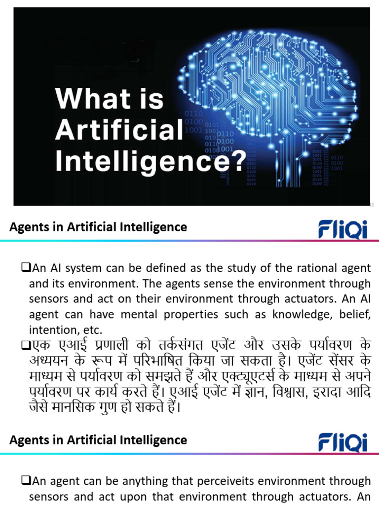Artificial Intelligence L-2 | PDF