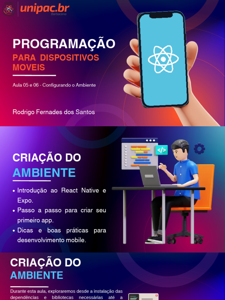 Configurando Ambiente para React Native | PDF | Aplicativo para celular ...