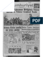 Cumhuriyet 1950 - Aralık I